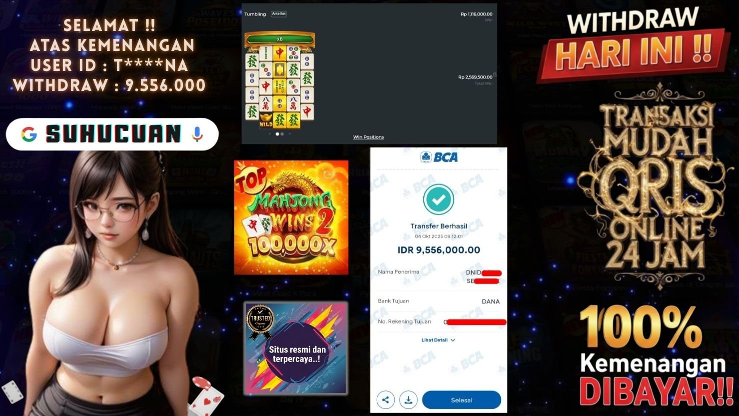 SUHUCUAN JACKPOT SLOT MAHJONG WINS 2